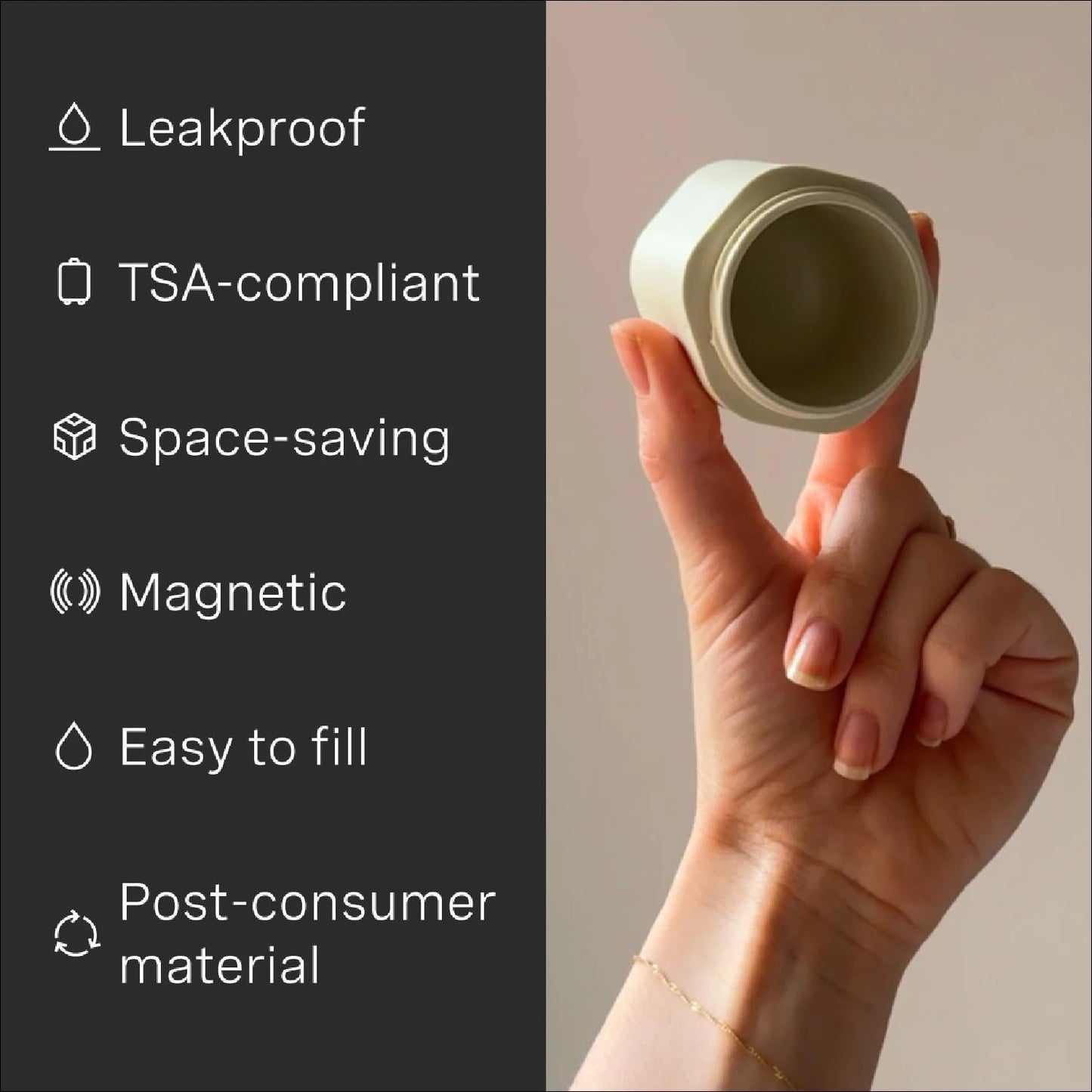 Magnetic Travel Container Set
