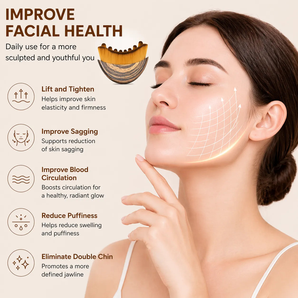 Sculpt & Lift Facial Contour Brush