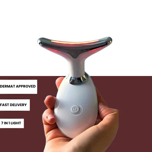 7-in-1 LED Facial Massager & Neck Lifting Device