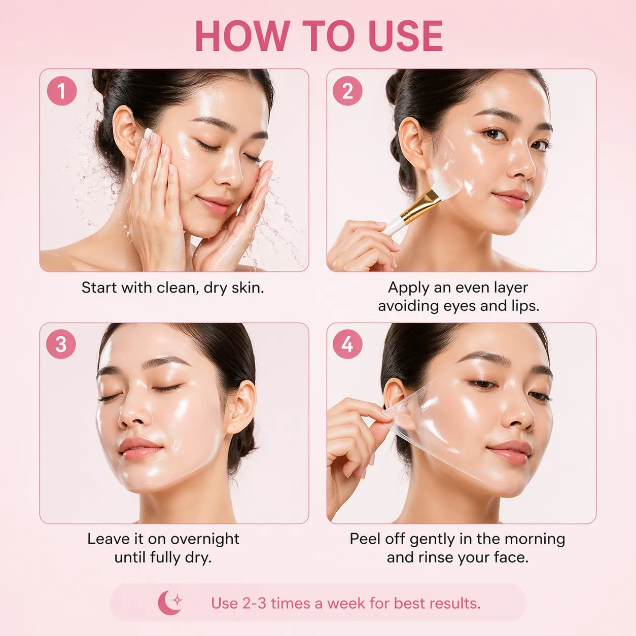 Collagen Night Wrapping Mask – Overnight Hydration & Glow Treatment (75ml)